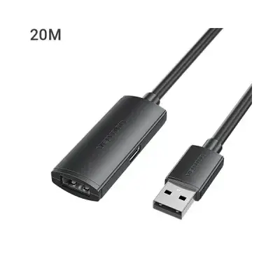 Vention CBKBQ USB 2.0 Type-A Male to Female Extension Cable - 20M