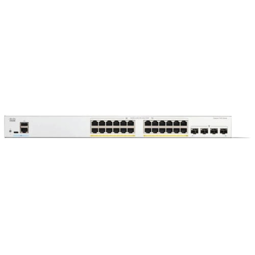 Cisco Catalyst C1300-24P-4X 24-Port Gigabit Managed Network Switch