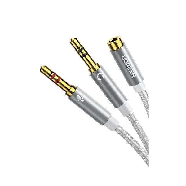 UGREEN AV140 (10790) 2x3.5mm to 3.5mm Audio Cable - White
