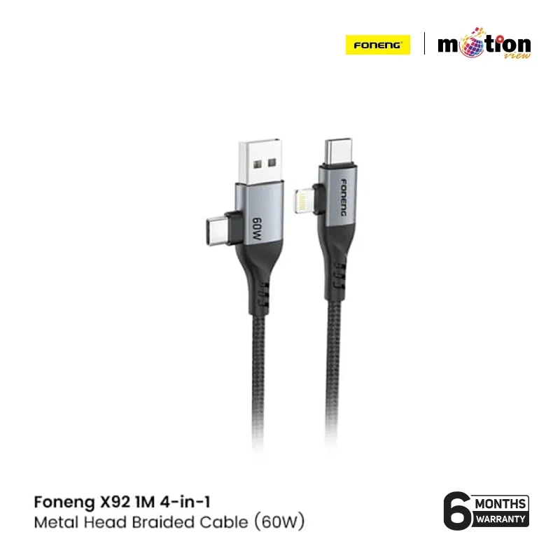 FONENG (X92) 1M Braided Cable 60W