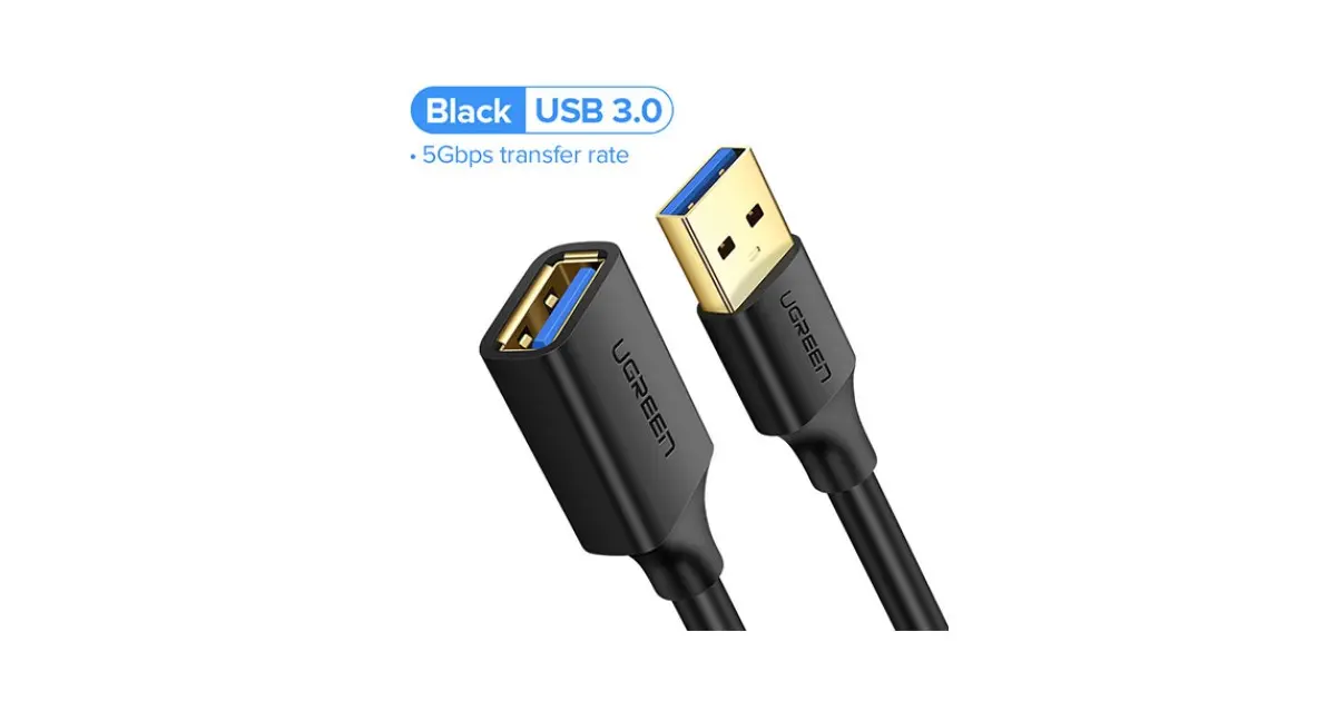 UGREEN US129 (30127) USB 3.0 Extension Male Cable - 3M