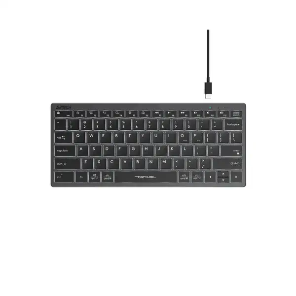 A4Tech Fstyler FX61 Scissor Switch USB Type-C Wired Keyboard