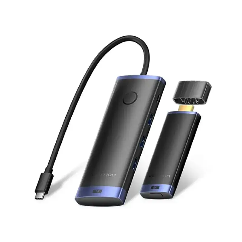Vention TPVBB 6-in-1 USB-C Wireless HDMI Multifunction Docking Station