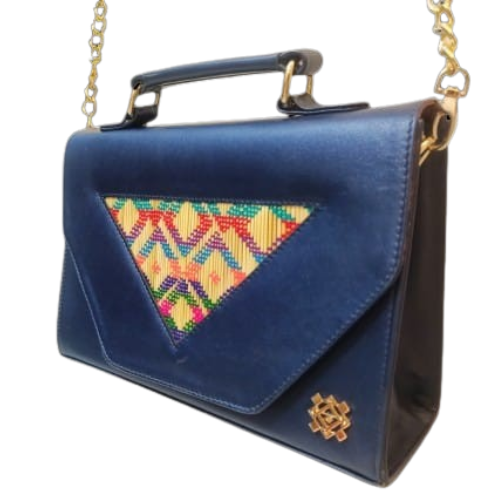 Vetiver Crafted Genuine Leather Lady’s Bag (Sienna)