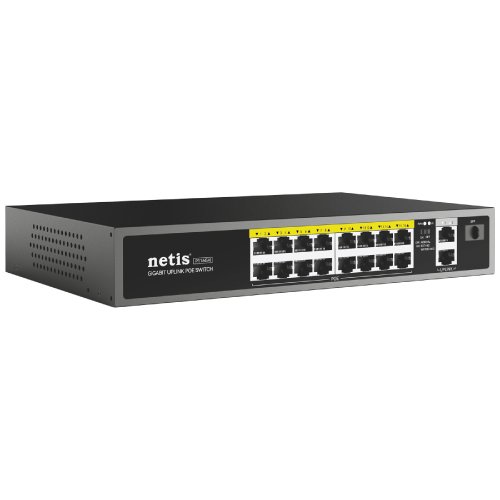 Netis P116GH 16-Port Unmanaged POE Switch