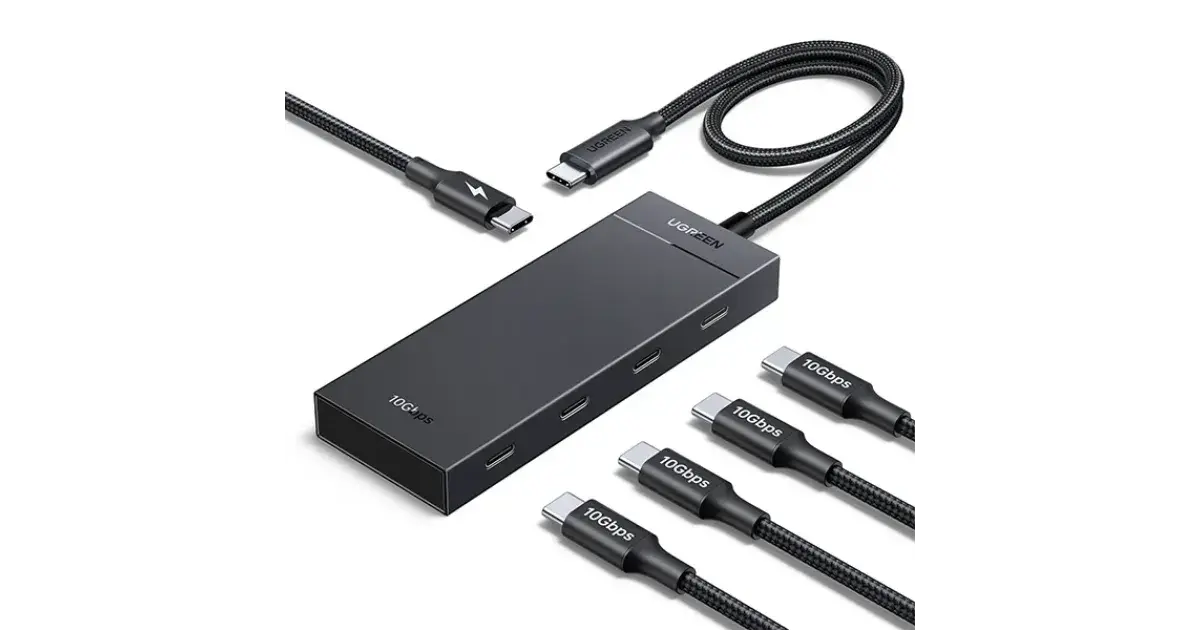 UGREEN CM806 (55334) USB-C To 4xUSB-C 3.2 HUB With PD