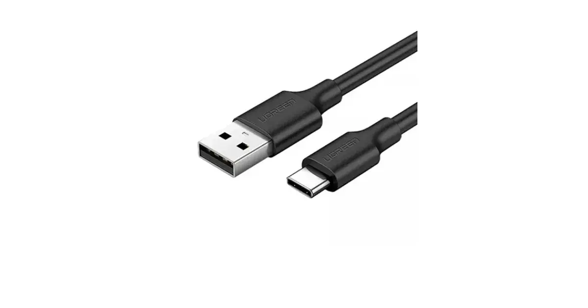 UGREEN US287 (60114) USB-A to USB-C Fast Charging Cable - 0.25M