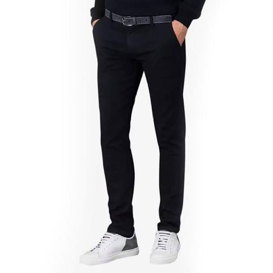 Men's Gabardine Pant (Black Color)
