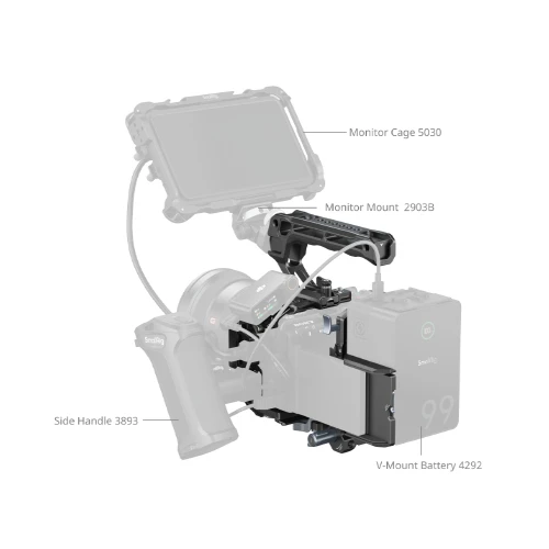 SmallRig Camera Cage With Kit for Sony FX30/FX3