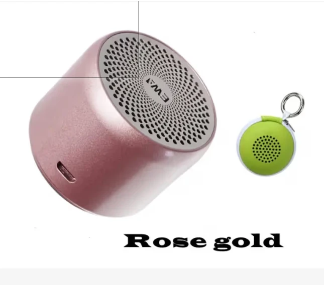 Ewa A106 Pro Mini – Rose Gold Bluetooth Speaker