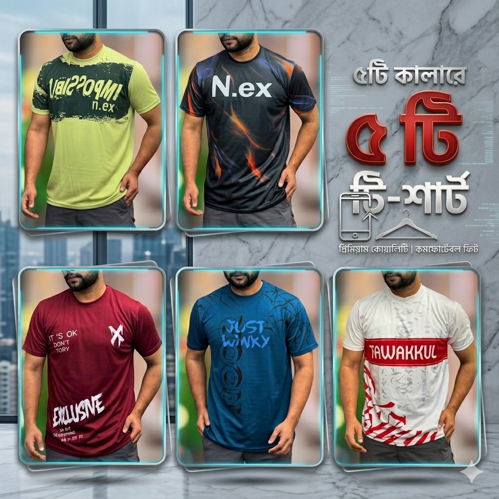 Stylish T-Shirt Combo Set