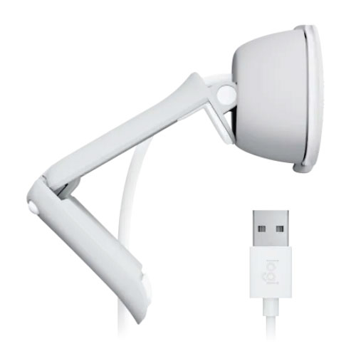 Logitech BRIO 100 Full HD Privacy Shutter Webcam Off-White