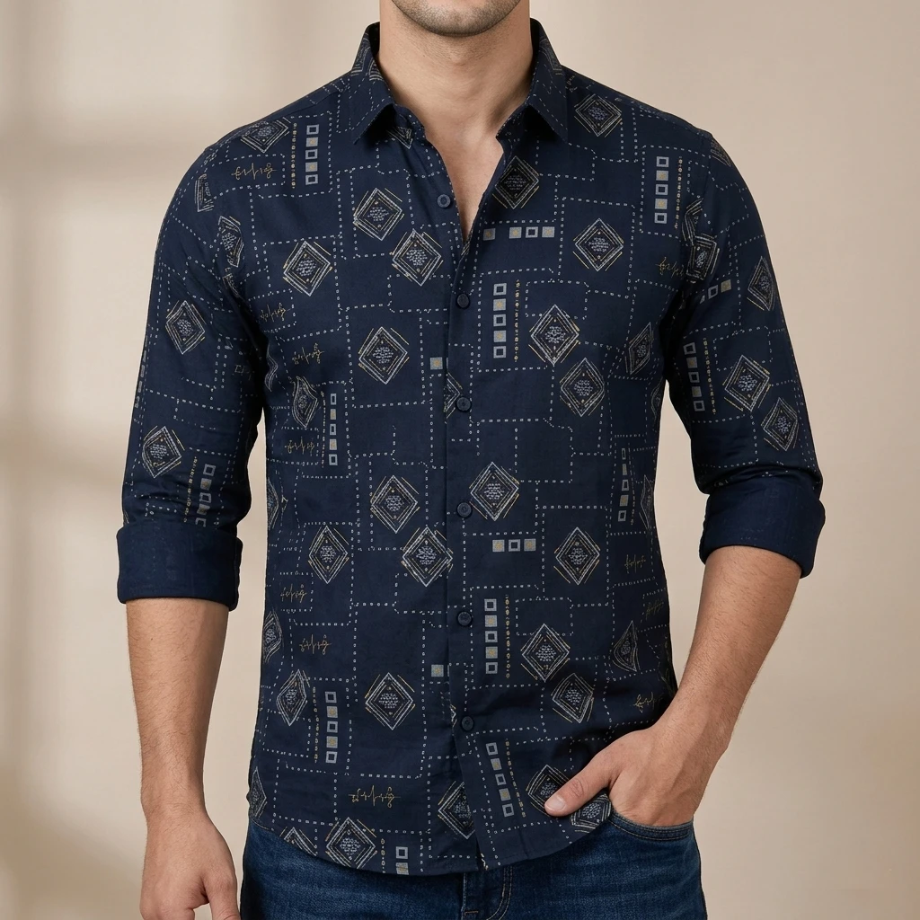 Pure Cotton Full sleeve Shirt