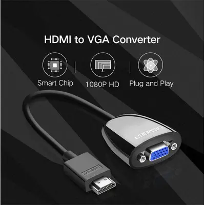 UGREEN MM105 (40253) HDMI to VGA Converter - Black