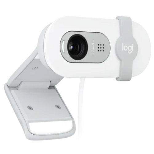 Logitech BRIO 100 Full HD Privacy Shutter Webcam Off-White