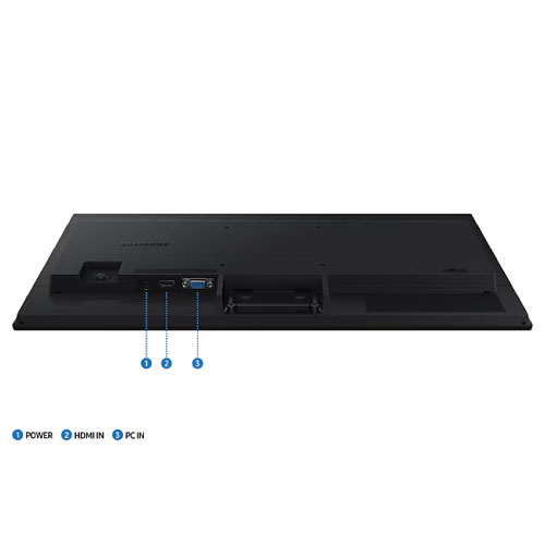 Samsung LS24D300GAW 24 Inch FHD (1920×1080) IPS Black Monitor