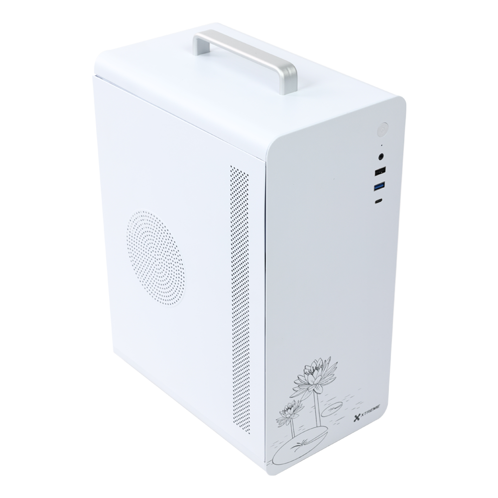 Xtreme U200 Mid Tower Micro ATX White Casing With Power Supply