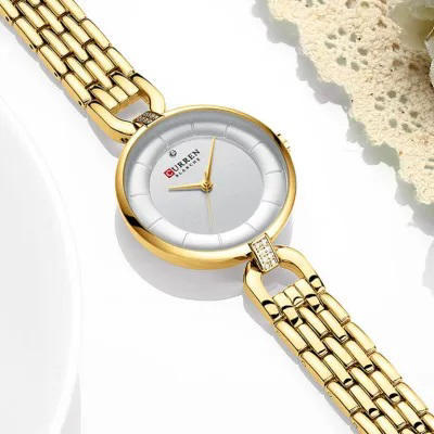 Curren 9052 Quartz Stainless Steel Watch for Women