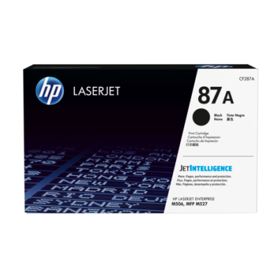 HP 87A Black Original LaserJet Toner Cartridge