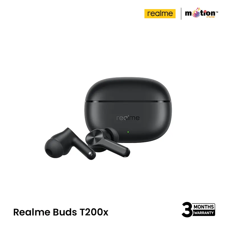 Realme Buds T200x 25dB ANC True Wireless Earbuds