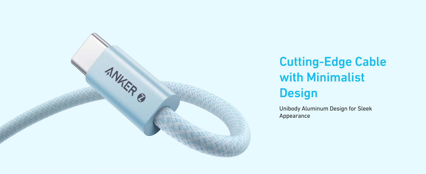 Anker Zolo USB-C to USB-C Data Cable (1.5 Meters, 240W, Braided) feature image 4