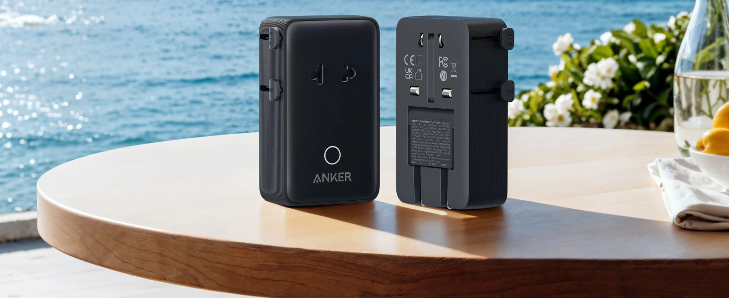 Anker Nano Travel Adapter (5-in-1, 20W) – Universal Fast Charging Travel Adapter feature image 2