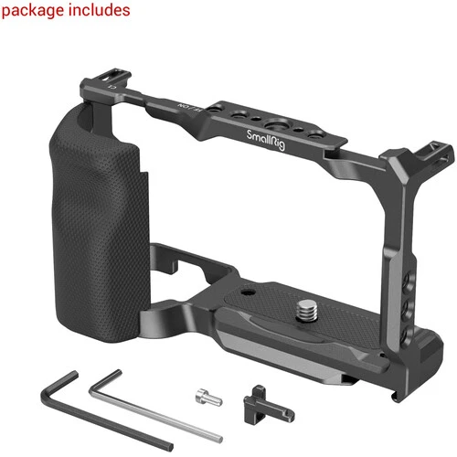 SmallRig Camera Cage with Right Side Handgrip for Sony ZVE10 MFR3538B