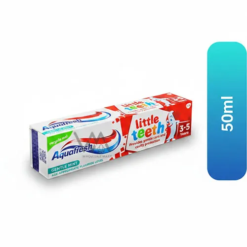 Aqua fresh little teeth 3-5 years kid toothpaste 50ml