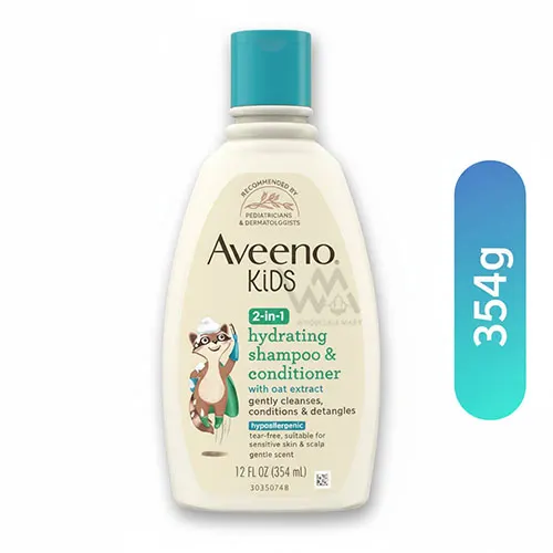 Aveeno Kids' 2-in-1 Hydrating Shampoo & Con 354g