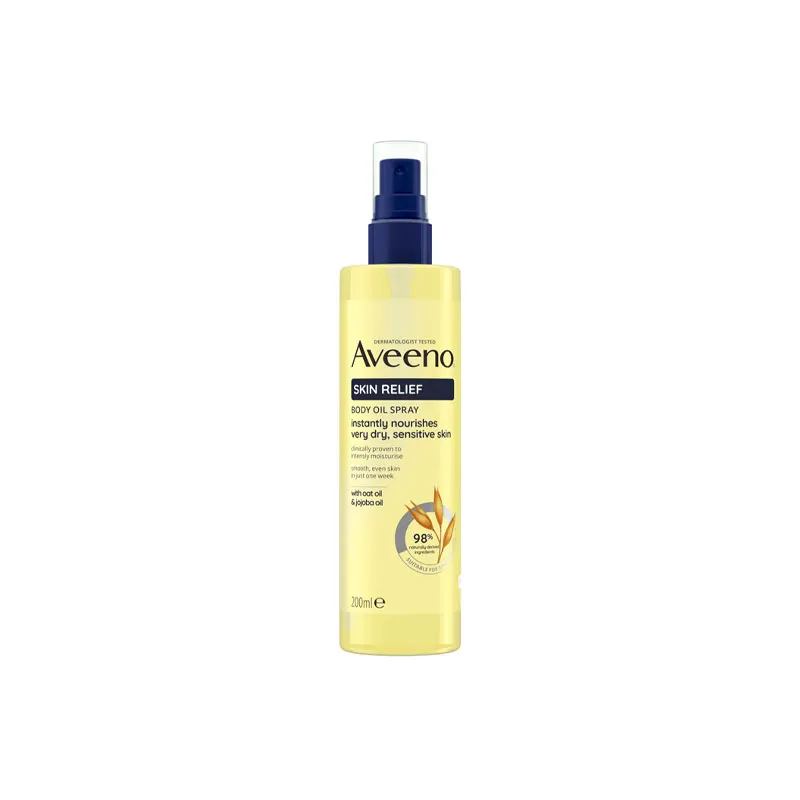Aveeno Skin Relief Body Oil Spray 200 ml