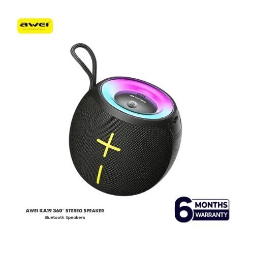 Awei KA19 360° Stereo Sound Portable Bluetooth Speaker