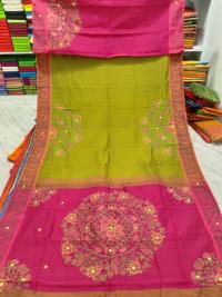 এমব্রয়ডাড়ী ধুপিয়ানসিল্ক শাড়ী