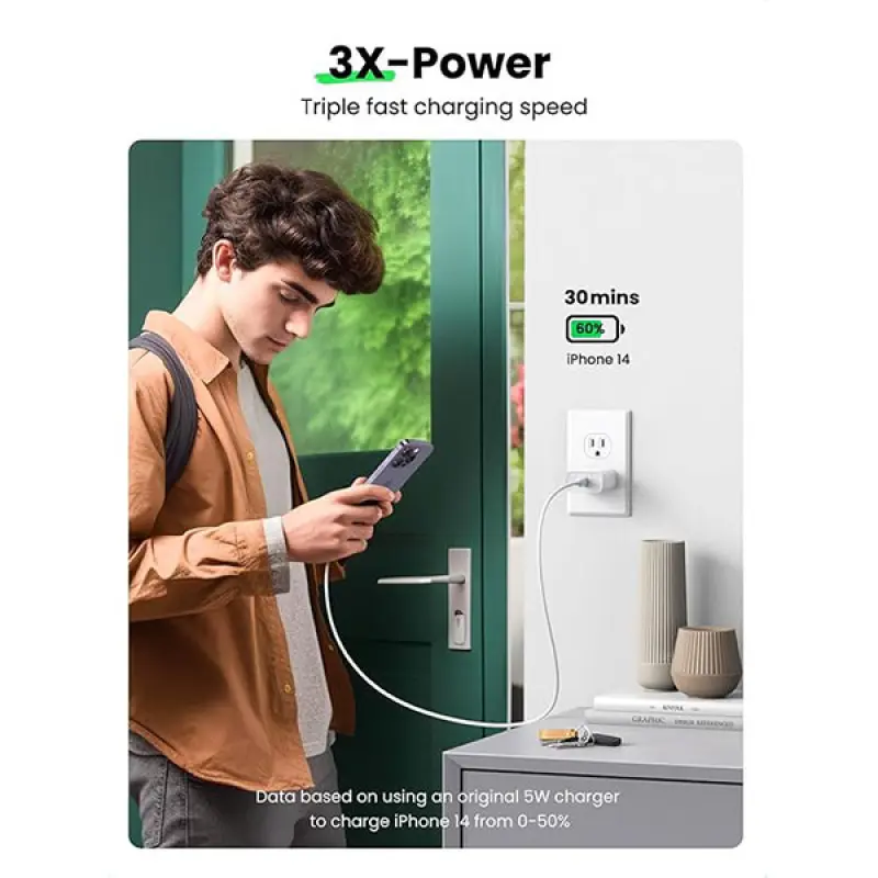 UGREEN CD137 (60449) 20W Fast Charging Power Adapter
