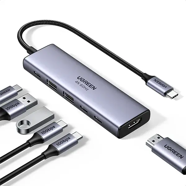 UGREEN CM511 (35999) USB-C Multifunction 6-in-1 Docking Station