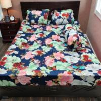Twill cotton bed sheet