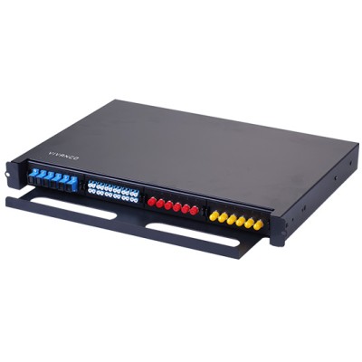 VCFPSTNSLN241 # VIVANCO 19 OPTICAL FIBER PATCH PANEL, RAIL TYPE