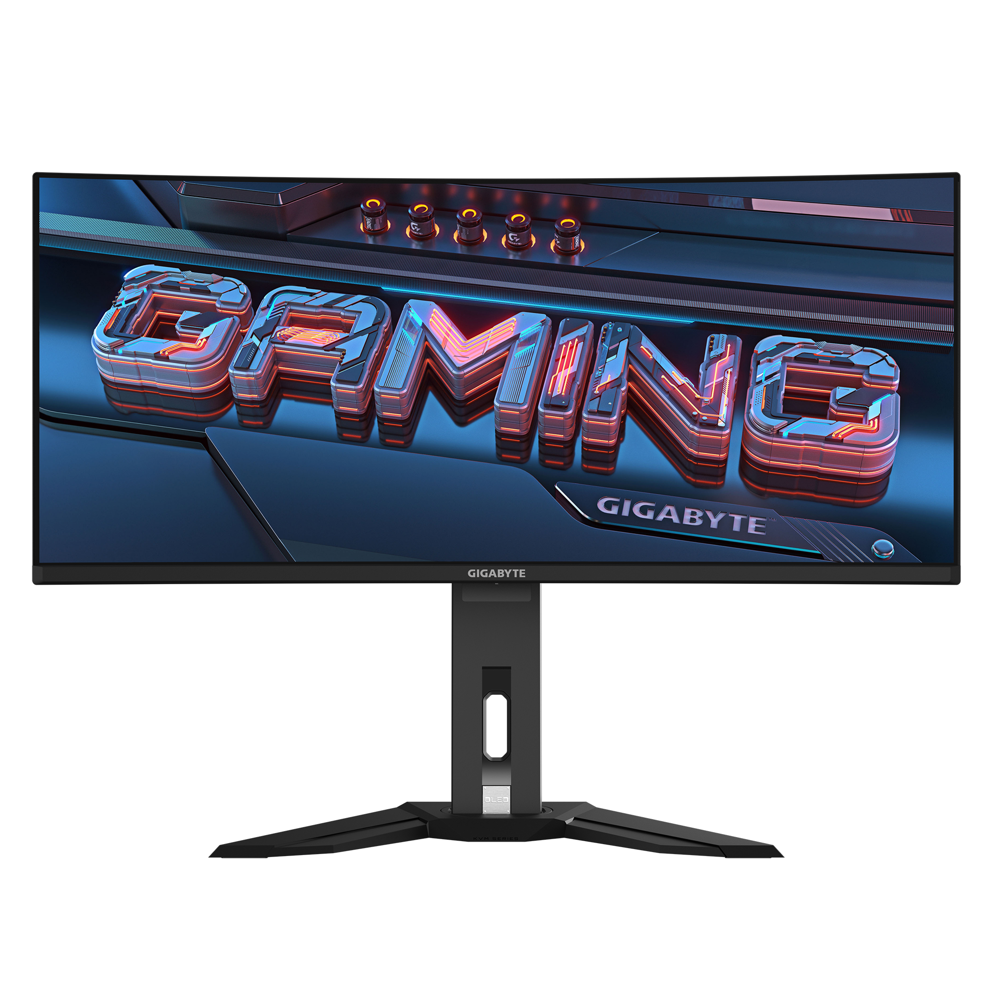 Gigabyte KVM MO34WQC2 34″ OLED 4K WQHD (3440 x 1440) 240Hz Gaming Monitor