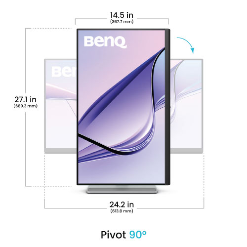 BenQ MA270U 27 Inch 4K UHD IPS Monitor for MacBook