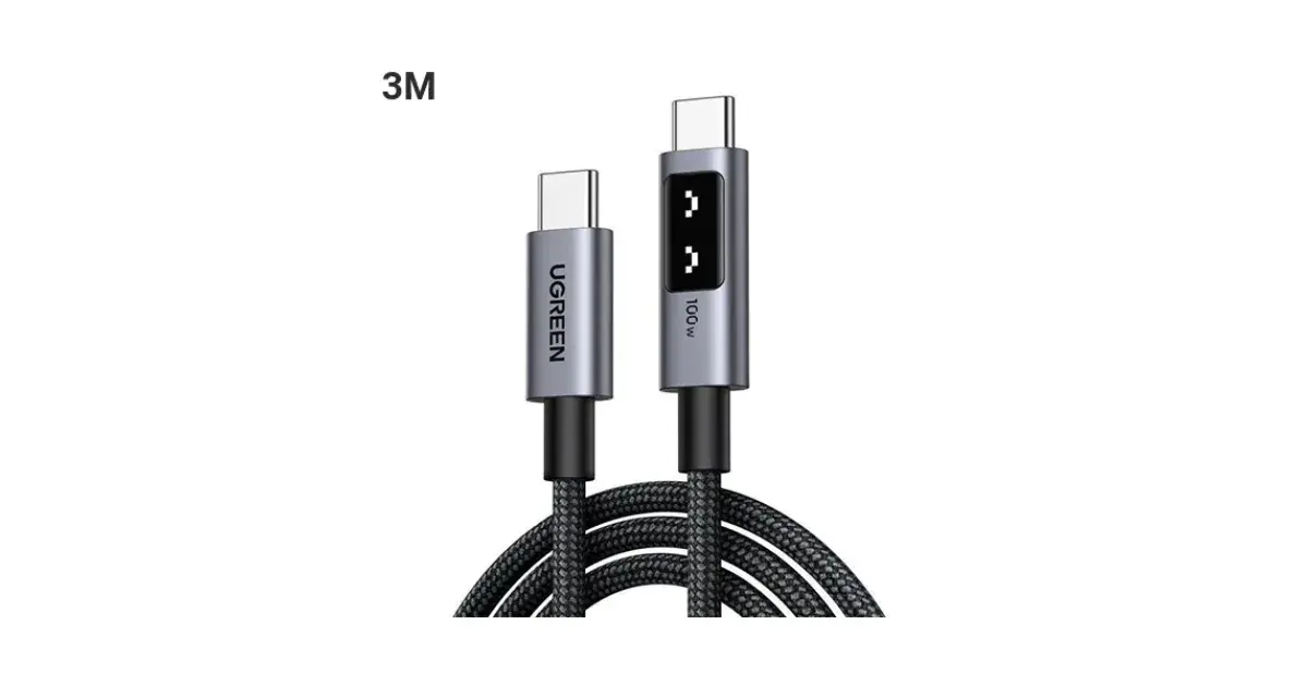 UGREEN L509 (35513) Uno USB-C to USB-C PD Fast Charging Cable - 3M