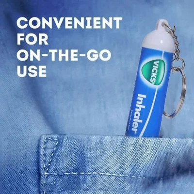 Vicks Nasal Inhaler 0.5ml with Keychain