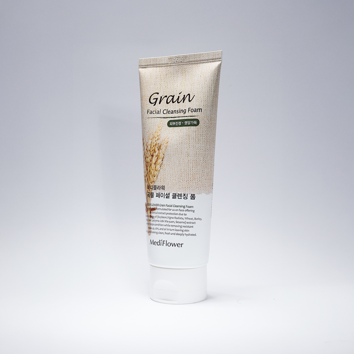 MEDIFLOWER Grain Facial Cleansing Foam 150 ml