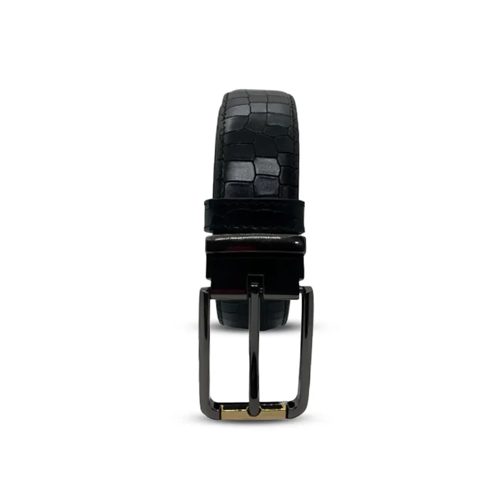 Men’s Crocodile Leather Belt
