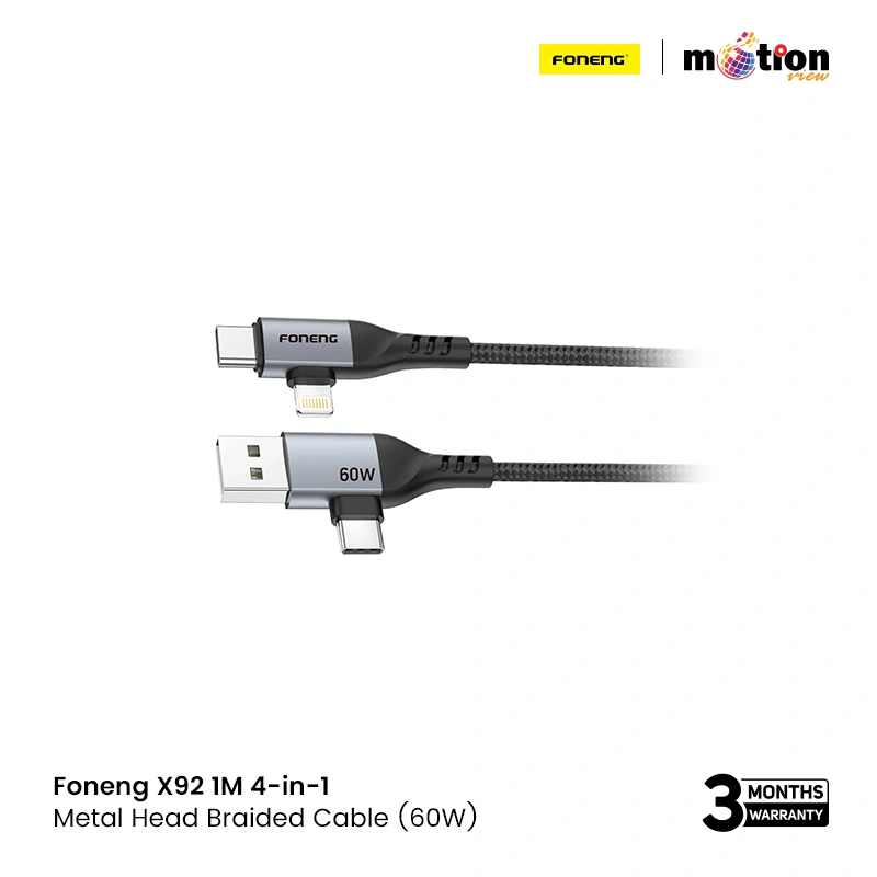 FONENG (X92) 1M Braided Cable 60W