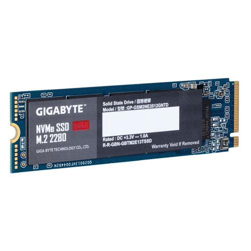 GIGABYTE 512GB M.2 PCIe 3.0 x4 NVMe 1.3 SSD # G3NVME512G