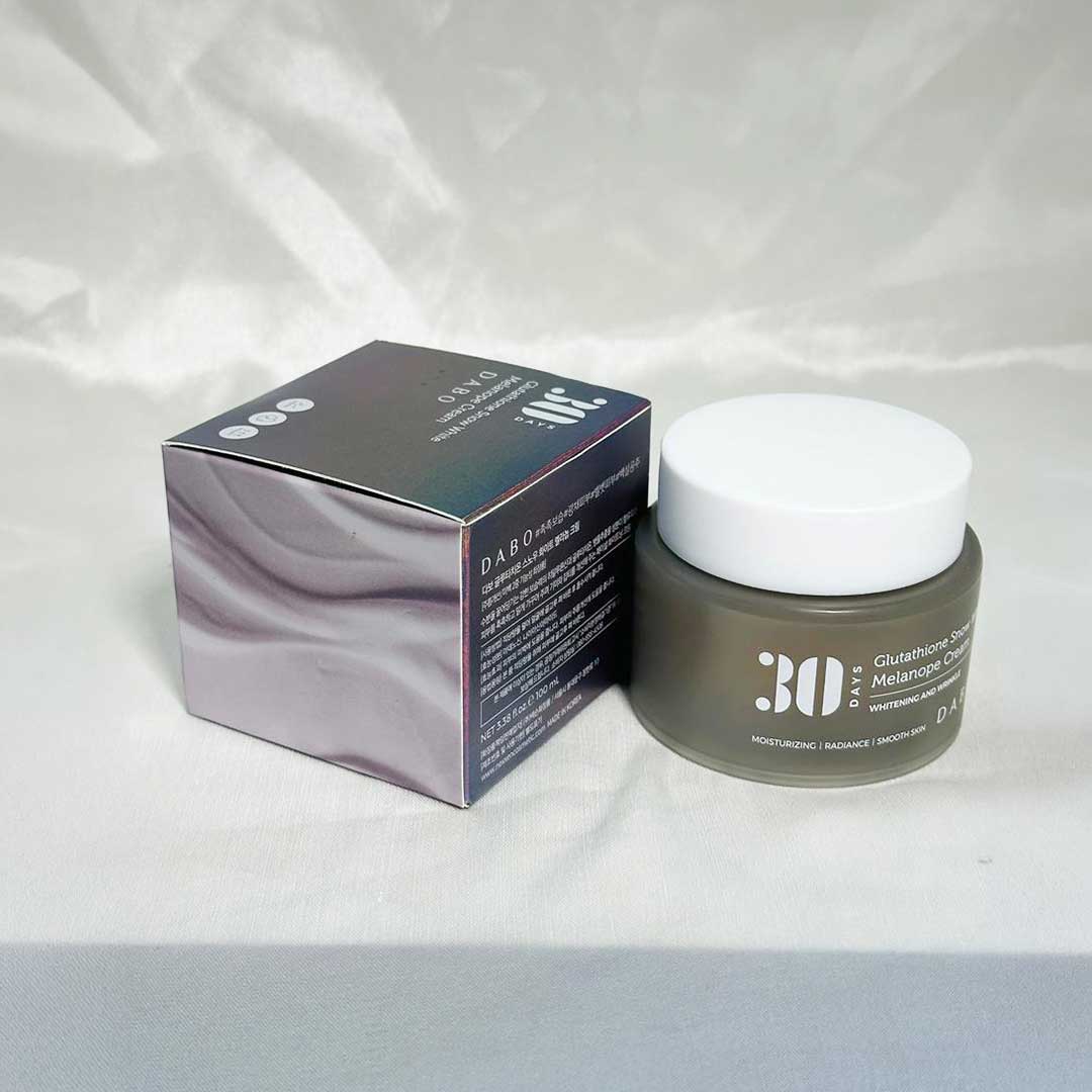 Dabo 30 Days Glutathione Snow White Melanope Cream 100 ml