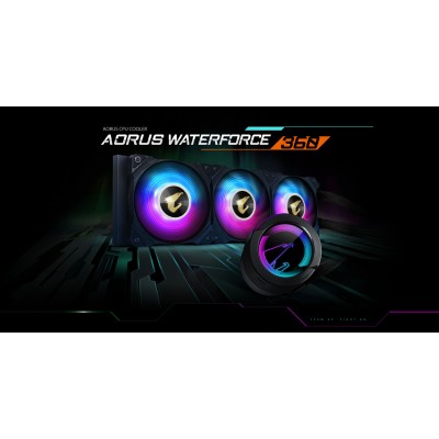 AORUS WATERFORCE 360 ( With ARGB Lighting Display AIO Liquid Cooler )