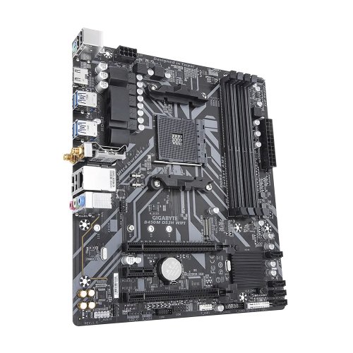 Gigabyte AMD Chipset B450M DS3H WIFI AM4 AMD Micro ATX Motherboard
