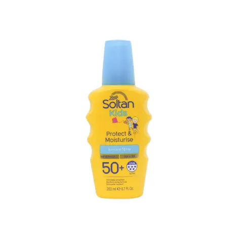 Boots Soltan Kids Protect & Moisturise Suncare Spray SPF 50+ 200ml