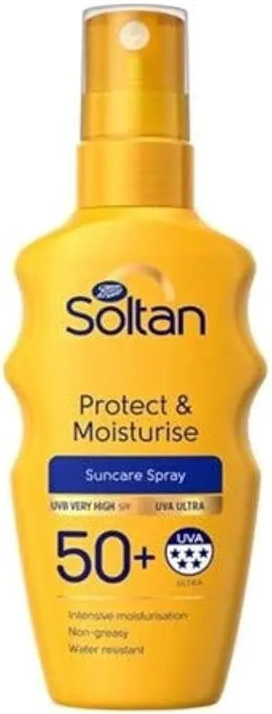 Boots Soltan Protect & Moisturise Suncare Spray SPF 50+ 200ml