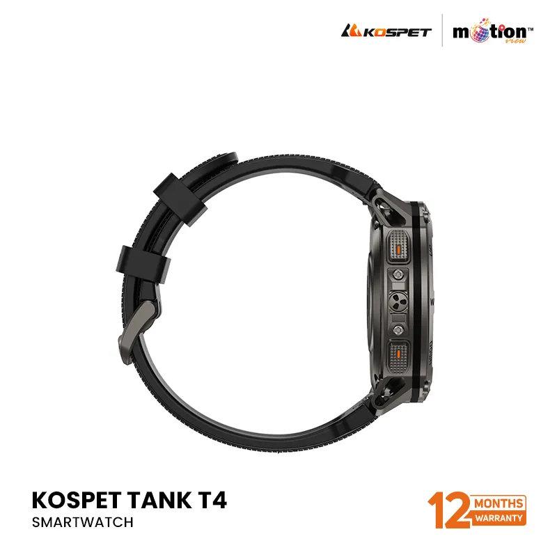 KOSPET TANK T4 Smartwatch with 10 ATM